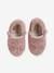 Zapatillas de casa estilo peluche infantiles gato rosa 