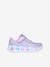 Zapatillas luminosas Heart Lights - Retro Hearts 302689L - LVMT SKECHERS® infantiles violeta 