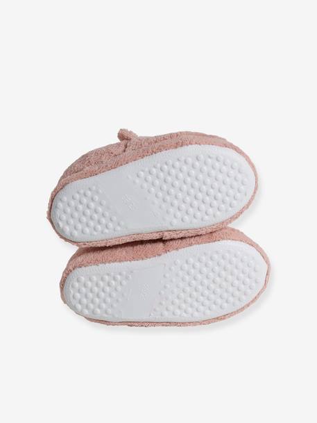 Zapatillas de casa estilo peluche infantiles gato rosa 