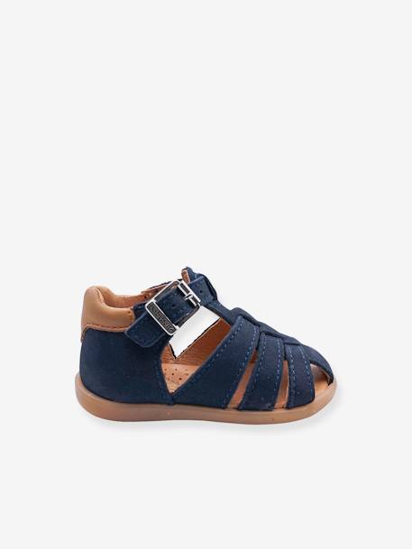 Sandalias de piel 4018B002 Babybotte® para bebé azul marino 