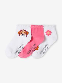 Pack de 4 pares de calcetines de estilo vintage para niña rosa - Vertbaudet