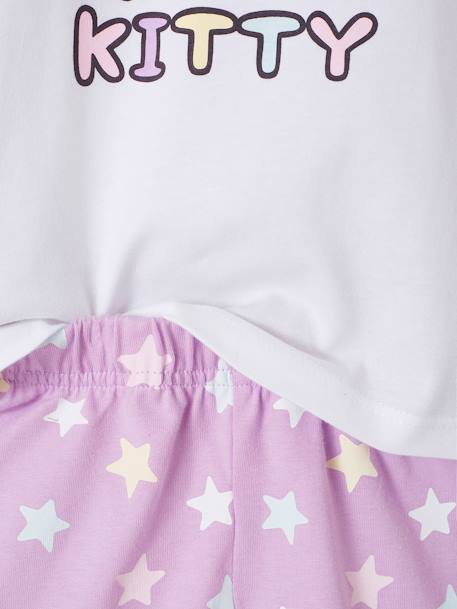 Pijama con short Hello Kitty® bicolor lila 