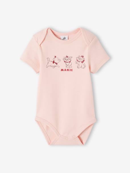 Pack de 2 bodies Disney® Marie de Los Aristogatos rosa rosa pálido 