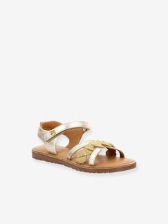 Calzado-Calzado niña (23-38)-Sandalias y Chanclas -Sandalias de piel Betty 694799-30-15 KICKERS® infantiles