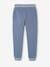 Pantalón jogging deportivo de felpa para niño azul grisáceo+azul intenso+azul marino+gris jaspeado 