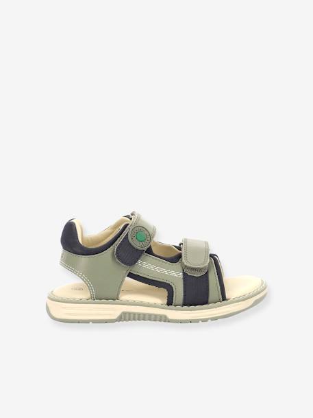 Sandalias de piel KickGalacxo 927710-30-203 KICKERS® infantiles caqui 