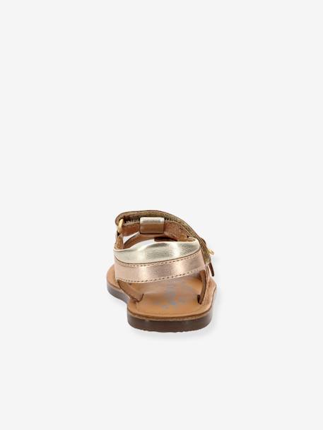 Sandalias de piel Diazz 927302-30-111 KICKERS® infantiles dorado 