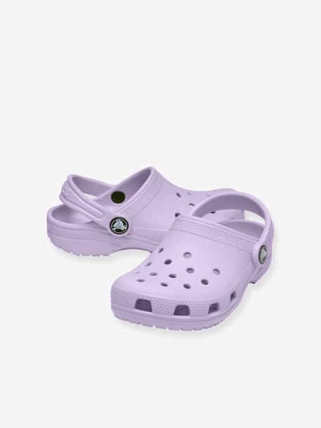 Zuecos infantiles 206991 Classic Clog K CROCS™ amarillo pastel+azul claro+lavanda+verde sauce 