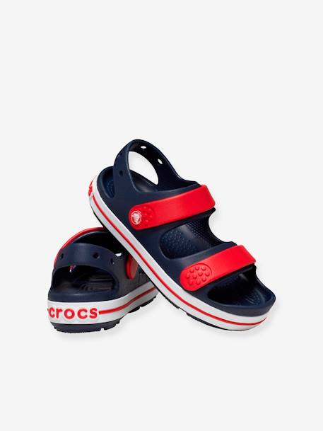 Zuecos infantiles 209423 de CROCSTM - Crocband Cruiser Sandal azul claro+azul marino+rosa rosa pálido 