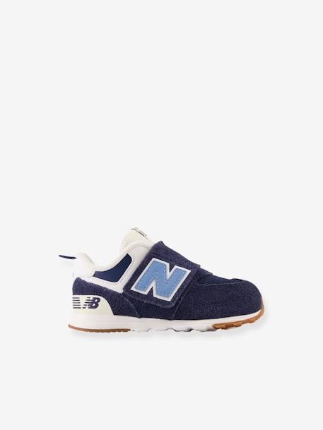 Zapatillas con cierre autoadherente NW574CU1 NEW BALANCE® para bebé azul marino 