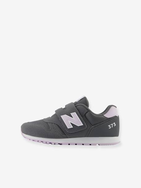 Zapatillas con cierre autoadherente YZ373AL2 NEW BALANCE® infantiles gris jaspeado 