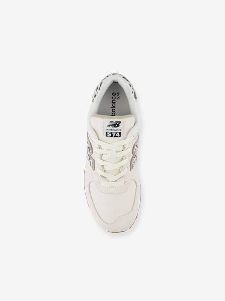 Zapatillas con cordones GC574XD NEW BALANCE® infantiles beige 