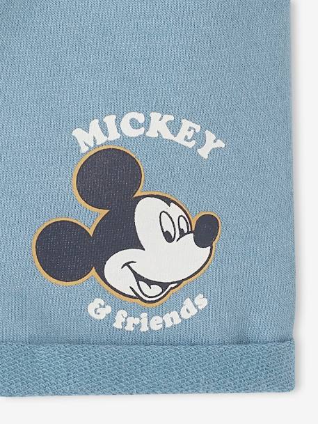 Short Disney® Mickey de felpa para bebé azul claro 
