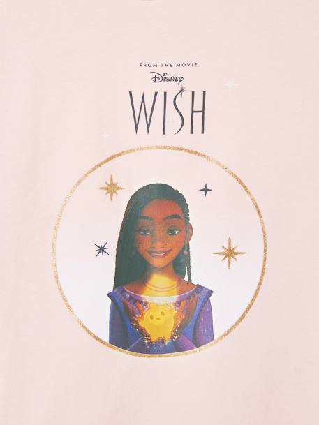 Camiseta Disney® Wish rosa 