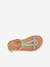Sandalias de piel infantiles Bappy LES TROPEZIENNES® PAR M. BELARBI amarillo+azul turquesa+beige+coral 