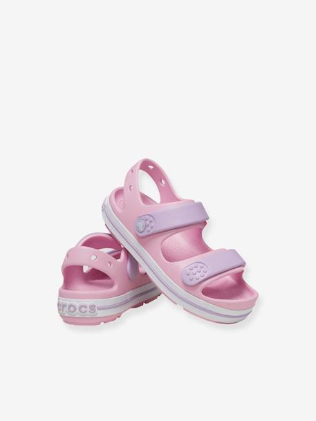 Zuecos bebé 209424 Crocband Cruiser Sandal CROCS™ azul claro+azul marino+rosa rosa pálido 