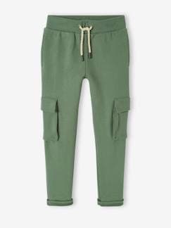 Niño-Pantalones-Pantalón jogging con bolsillo cargo para niño