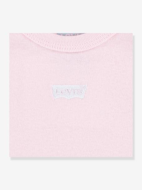 Conjunto de 3 prendas Batwing de Levi's® para bebé azul claro+rosa rosa pálido 