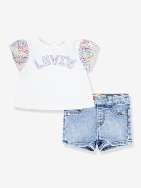 Bebé-Shorts-Conjunto Levi's® short + camiseta