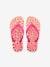 Chanclas infantiles Flores HAVAIANAS rosa estampado 