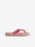 Chanclas infantiles Flores HAVAIANAS rosa estampado 