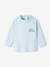 Camiseta de baño antirrayos UV para niño marinerito azul claro 