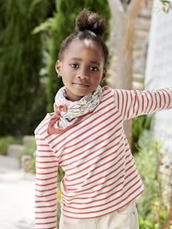 Niña-Camiseta marinera de manga larga para niña