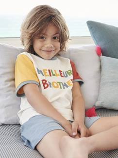 -Pijama con short para niño "Meilleur Brother"