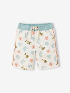 Niño-Bañador short estampado para niño