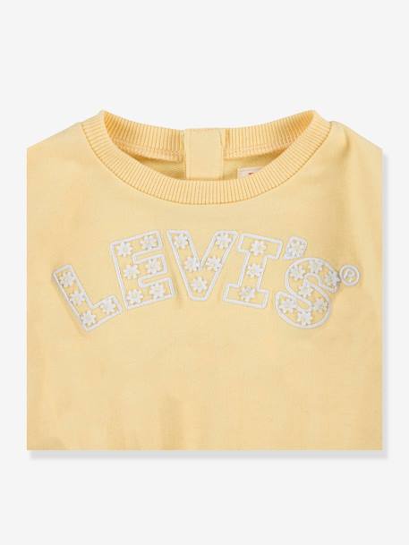 Sudadera Levi's® con volantes amarillo pálido 