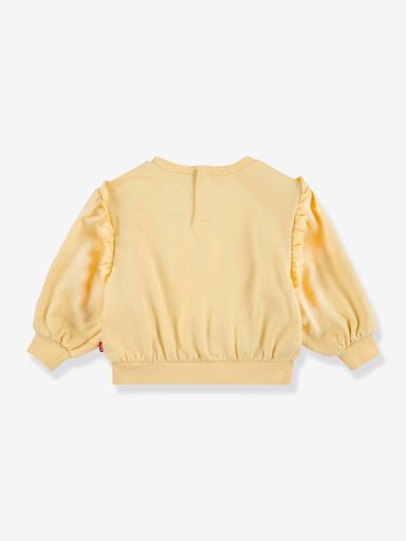 Sudadera Levi's® con volantes amarillo pálido 