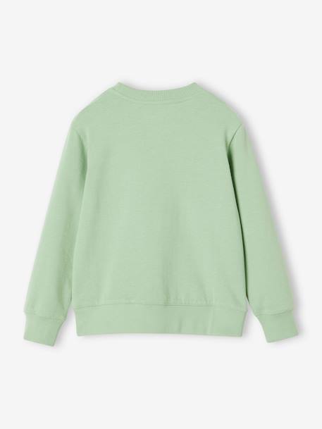 Sudadera Basics con motivo gráfico para niño pistacho 