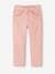 Pantalón recto MorphologiK para niña, talla de cadera mediana rosado+verde sauce 