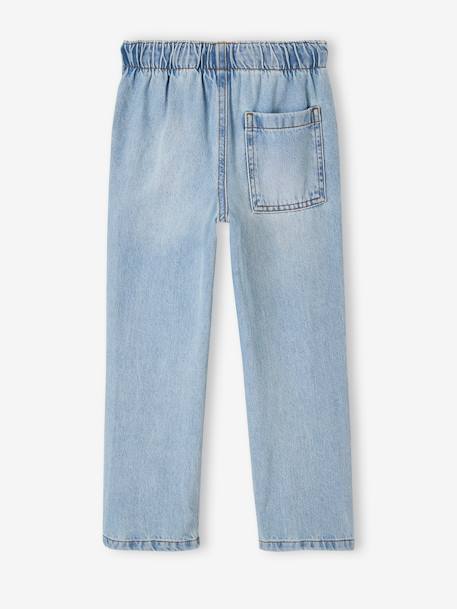 Vaqueros anchos fáciles de vestir para niño denim bleached+denim gris+stone 