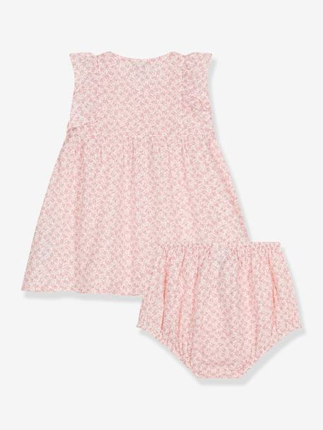 Vestido + pantalón bombacho PETIT BATEAU rosa rosa pálido 