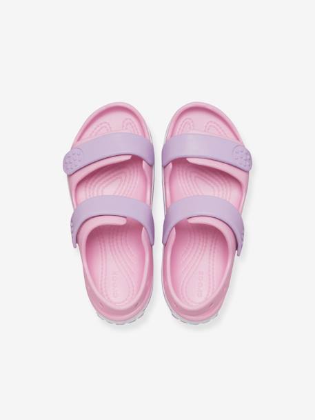 Zuecos infantiles 209423 de CROCSTM - Crocband Cruiser Sandal azul claro+azul marino+rosa rosa pálido 