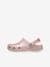 Zuecos infantiles 206993 de CrocsTM - Classic Glitter nude 