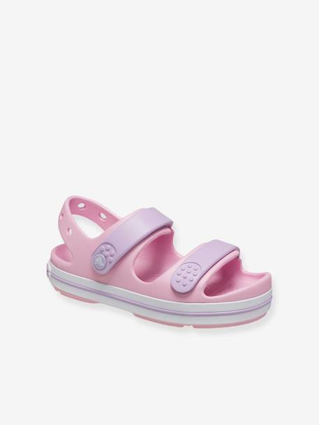 Zuecos infantiles 209423 de CROCSTM - Crocband Cruiser Sandal azul claro+azul marino+rosa rosa pálido 