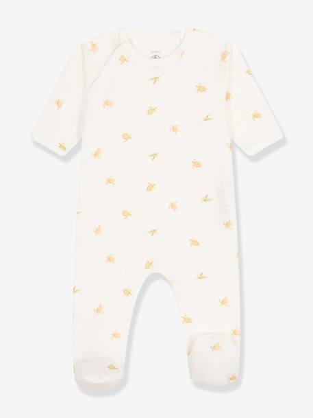 Pijama tortugas PETIT BATEAU blanco estampado 