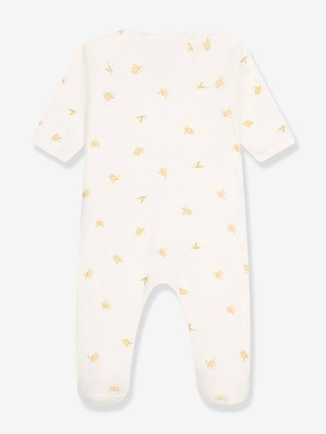 Pijama tortugas PETIT BATEAU blanco estampado 