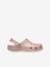 Zuecos infantiles 206993 de CrocsTM - Classic Glitter nude 