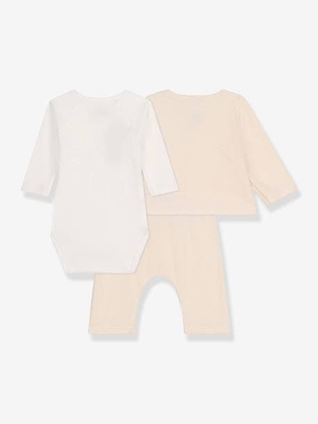 Conjunto para recién nacido PETIT BATEAU beige 