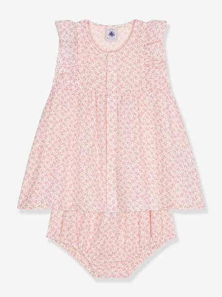 Vestido + pantalón bombacho PETIT BATEAU rosa rosa pálido 