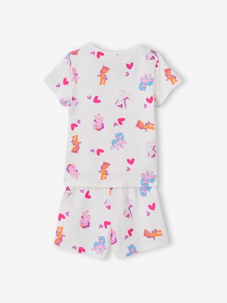 Pijama My little Pony® con short blanco estampado 