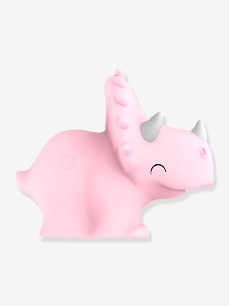 Lámpara de noche recargable Roxy la triceratops - DHINK KONTIKI rosa 