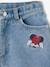 Short Disney® Minnie de denim bordado denim natural 