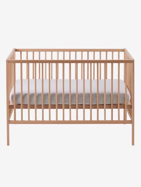 Cuna «Cocoon» blanco+madera+negro 