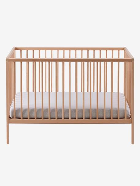 Cuna «Cocoon» blanco+madera+negro 