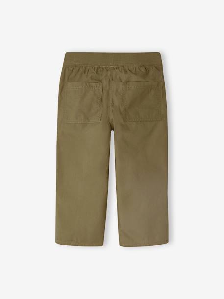 Pantalón pesquero ligero convertible en bermudas para niño aceituna+azul oscuro+beige 