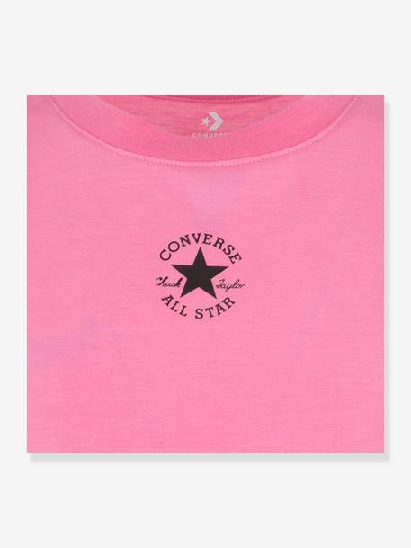 Camiseta infantil Chuck Patch CONVERSE rosa 